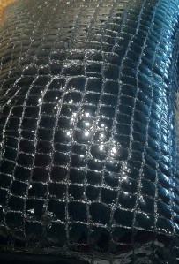 black alligator pillow