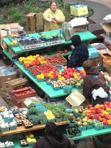 vegetable stand