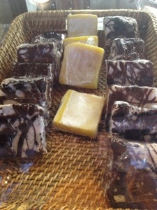 lemon bars and marble bars