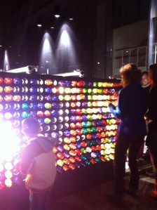Life-sized Lite-Bright game