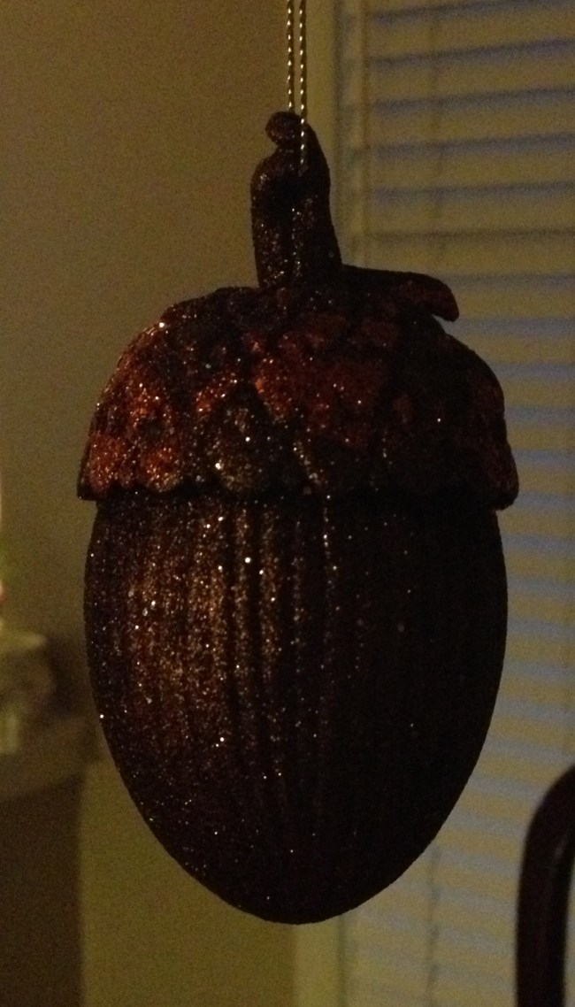 acorn ornament