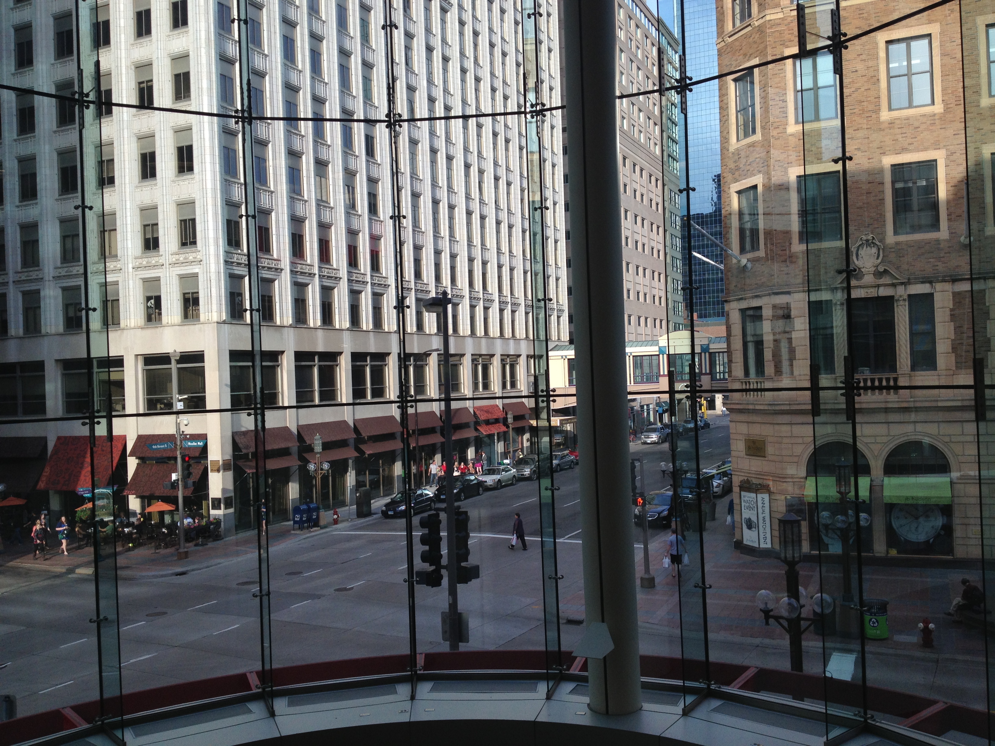 Downtown Minneapolis from Target