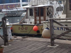 fishing boat at dock