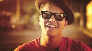 Bruno Mars infectious smile