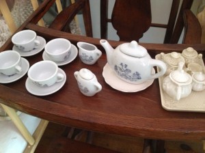 Old children's tea set