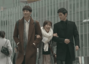 The three amigos in Plus Nine Boys