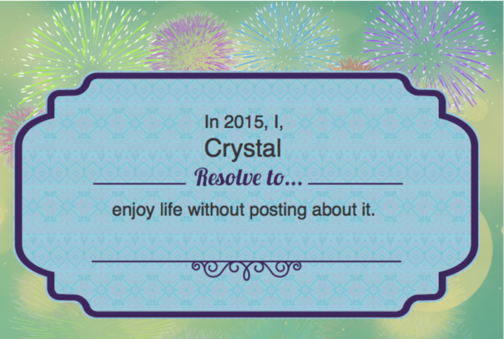 enjoy life off social media