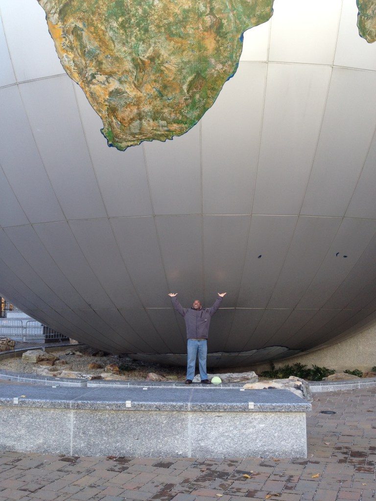 Atlas holds up the world