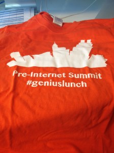 Genius Lunch t-shirt