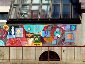 Piece School mural