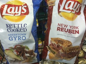 Gyro and New York Reuben Chips