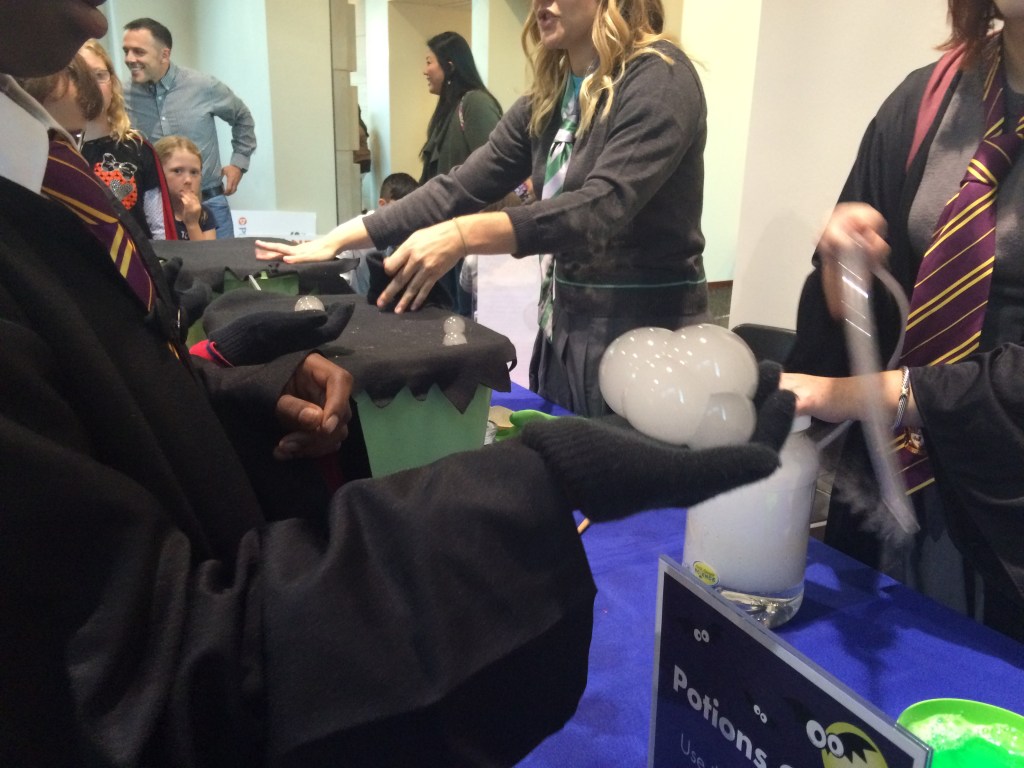 Harry Potter fans make potions