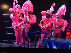 Dancers at the 2016 Rio Games Opening Ceremony