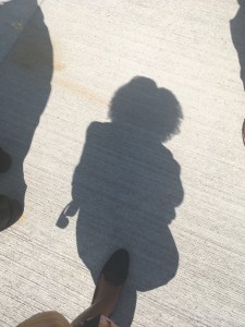 shadow During the Solar Eclipse August 21