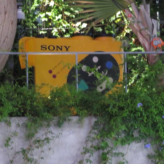 Giant Sony Walkman in Tokyo
