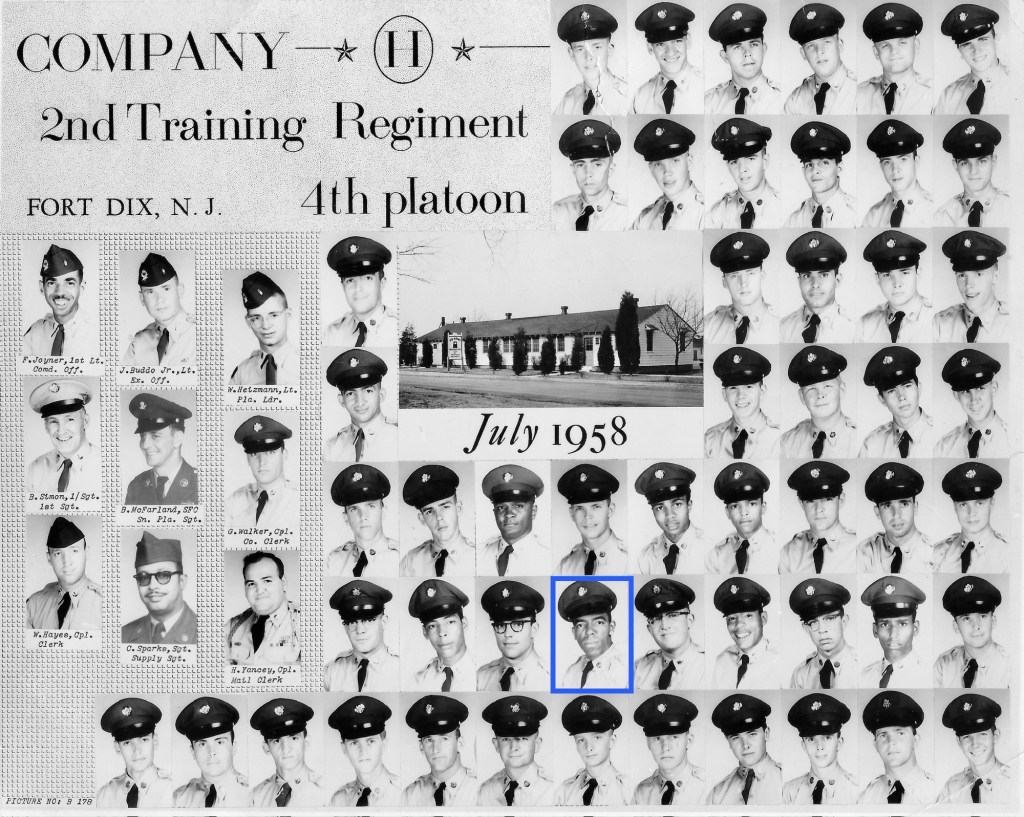 Portraits of 4th platoon Company H